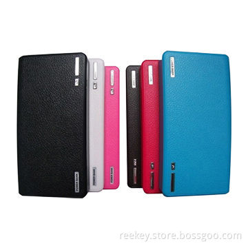 Wallet-designed High-Capacity 20,000mAh Power Bank with Dual USB